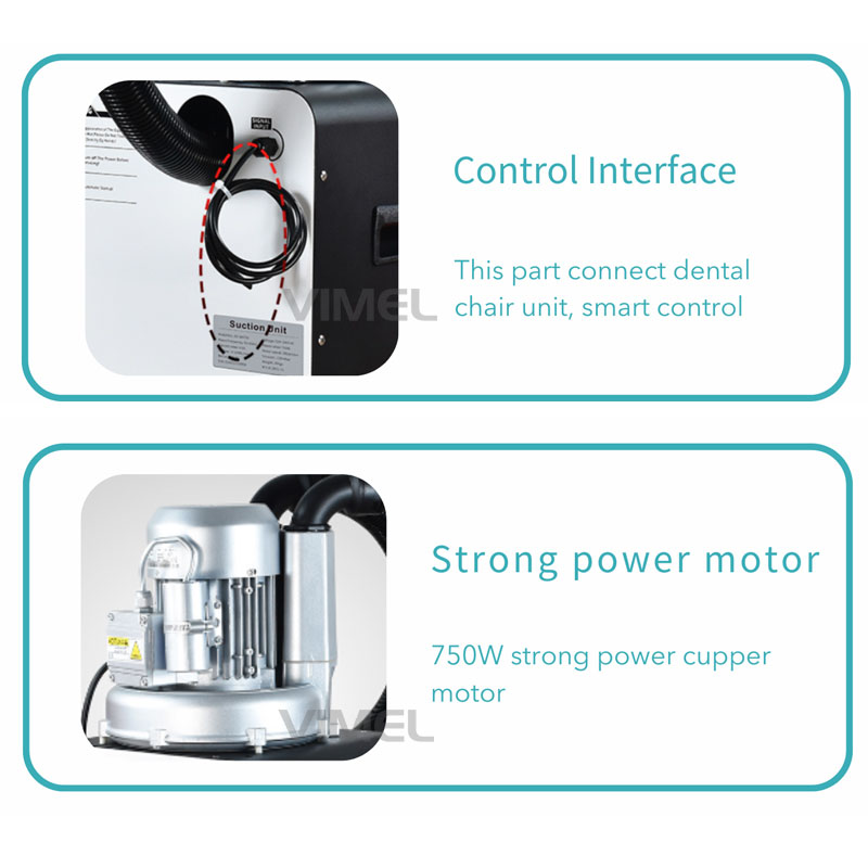Power Supply 750W - Dental Powerful Suction Unit 1000L/min 750W