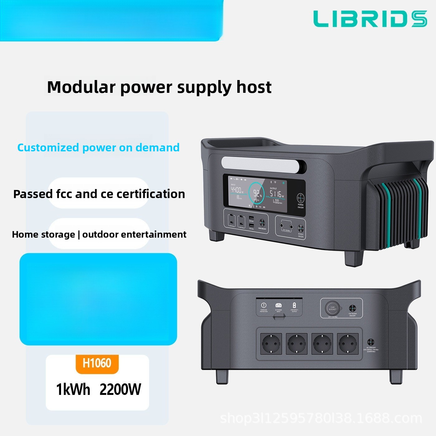 Power Supply - Lirui Librids Modular Photovoltaic Energy Storage