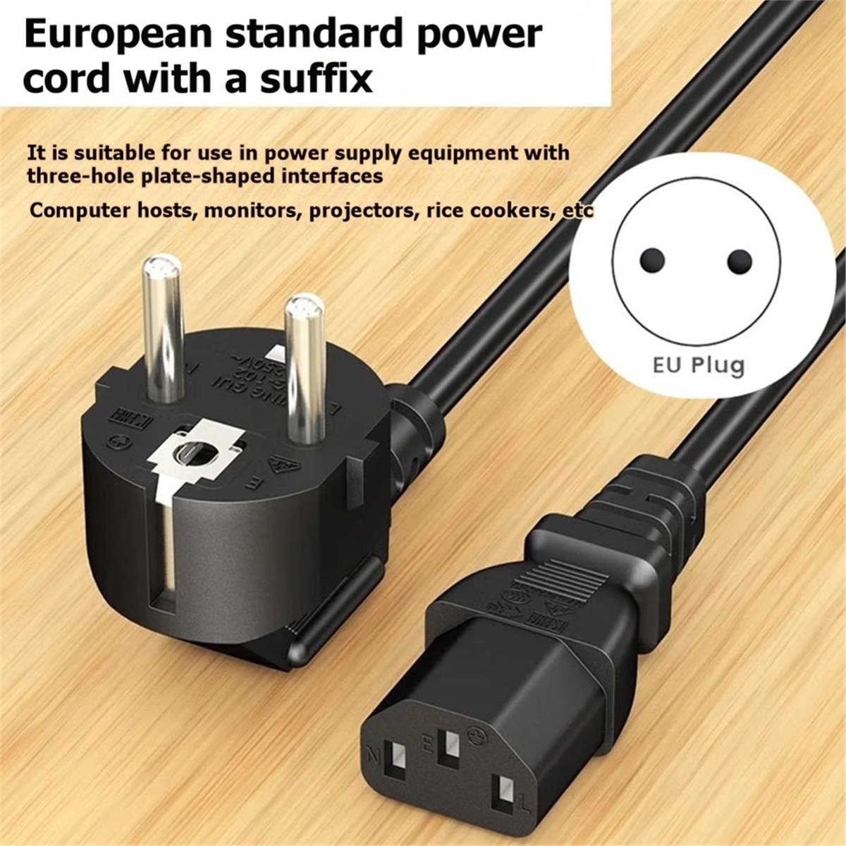 Psu Computer - update. EU Plug C13 Power Supply