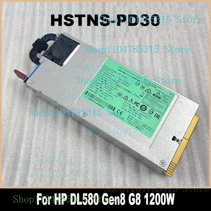 Server Power Supply - Original HSTNS-PD30 For HP DL580 G8
