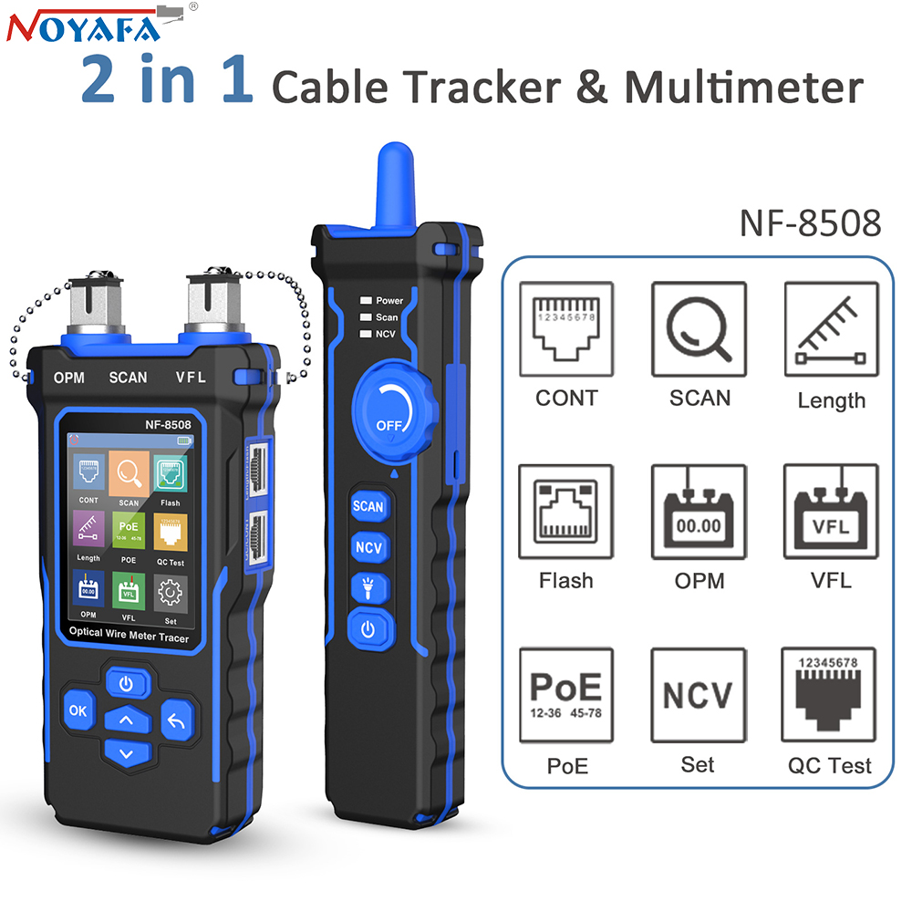 Power Supply Tester - NOYAFA NF-8508 Cáp Mạng LAN Công