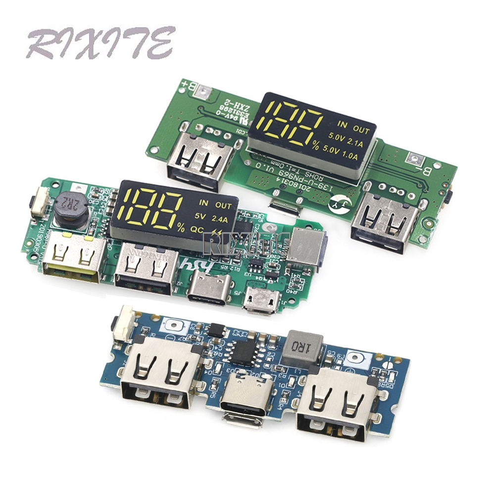 Modular Power Supply - Pin Lithium Sạc Ban LED Dual