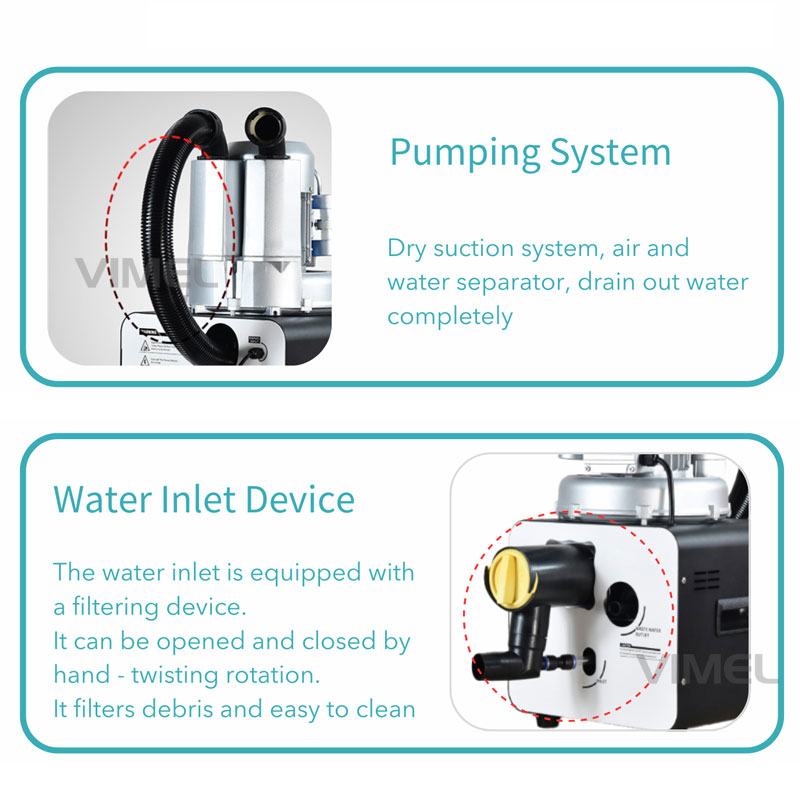 Dental Powerful Suction Unit 1 - đánh giá và giá Power Supply 750W
