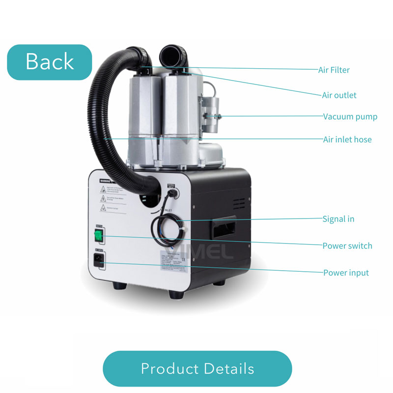 Dental Powerful Suction Unit 1 - đánh giá và giá Power Supply 750W
