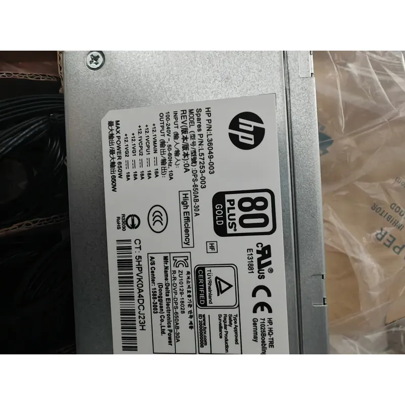 New Original 650W Power Supply - đánh giá và giá Power Supply 650W