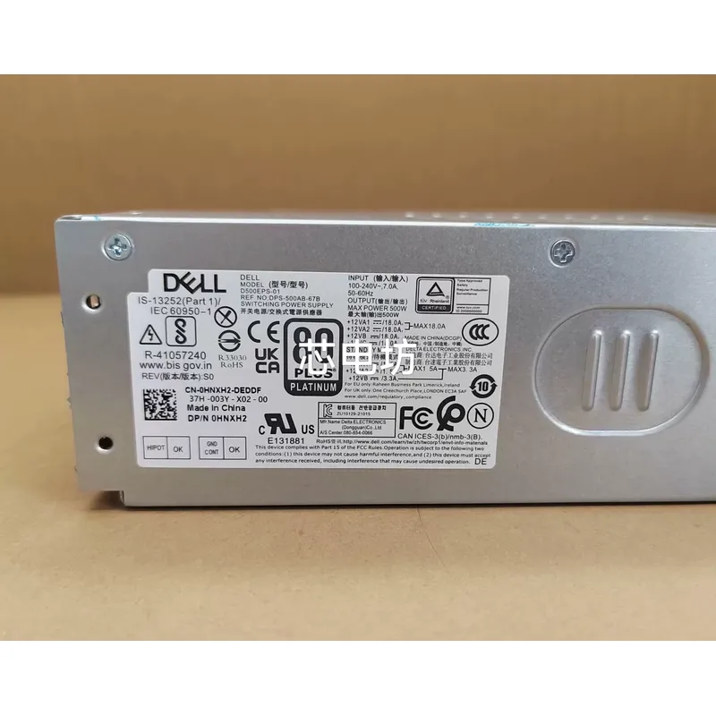 New 500W Power Supply for Dell - đánh giá và giá Power Supply 500W