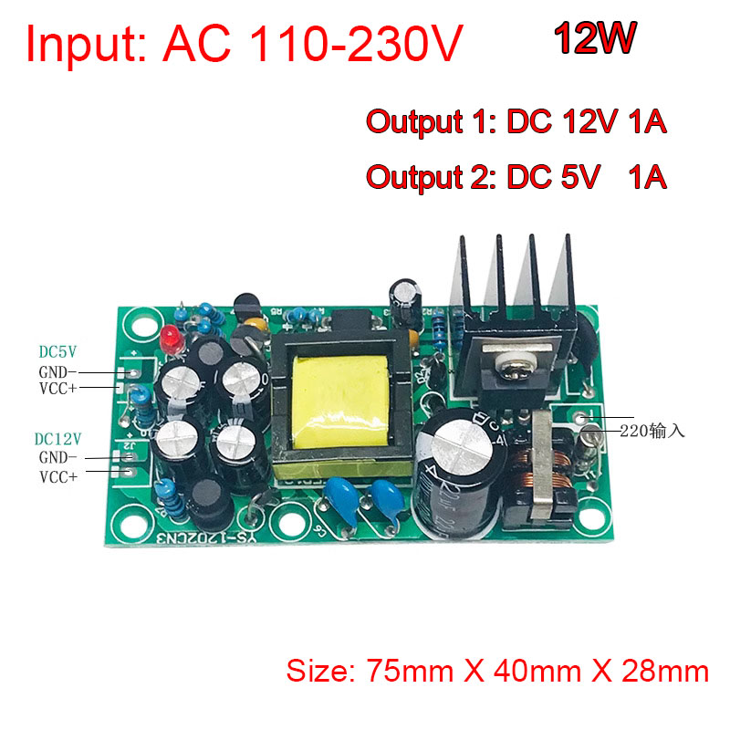 Dual Output Isolated Switching - đánh giá và giá Smps Power Supply