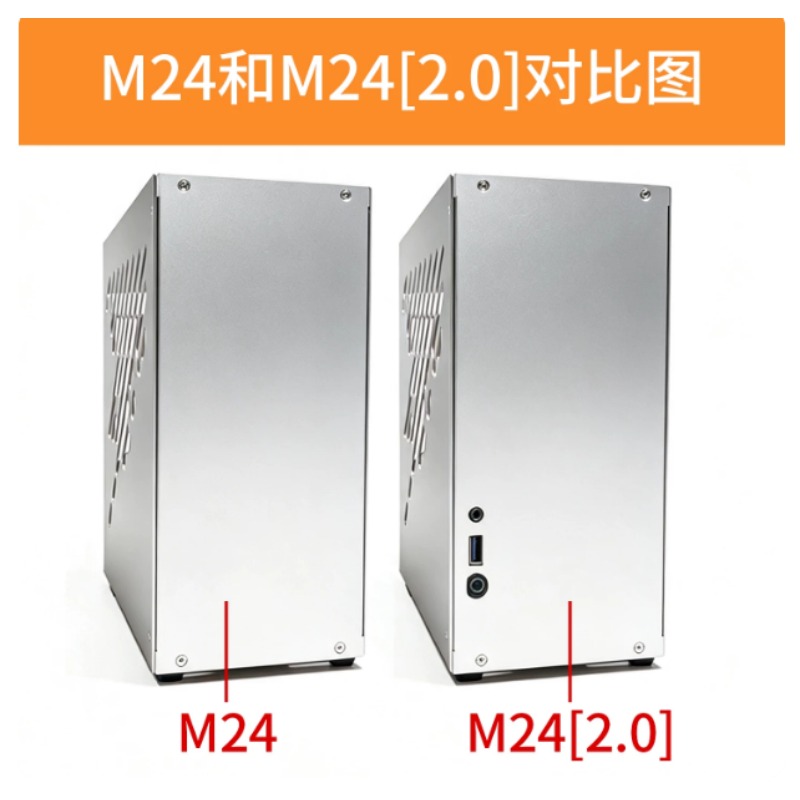 M24 Mini A4 ITX Chassis Full‑A - đánh giá và giá Psu Computer