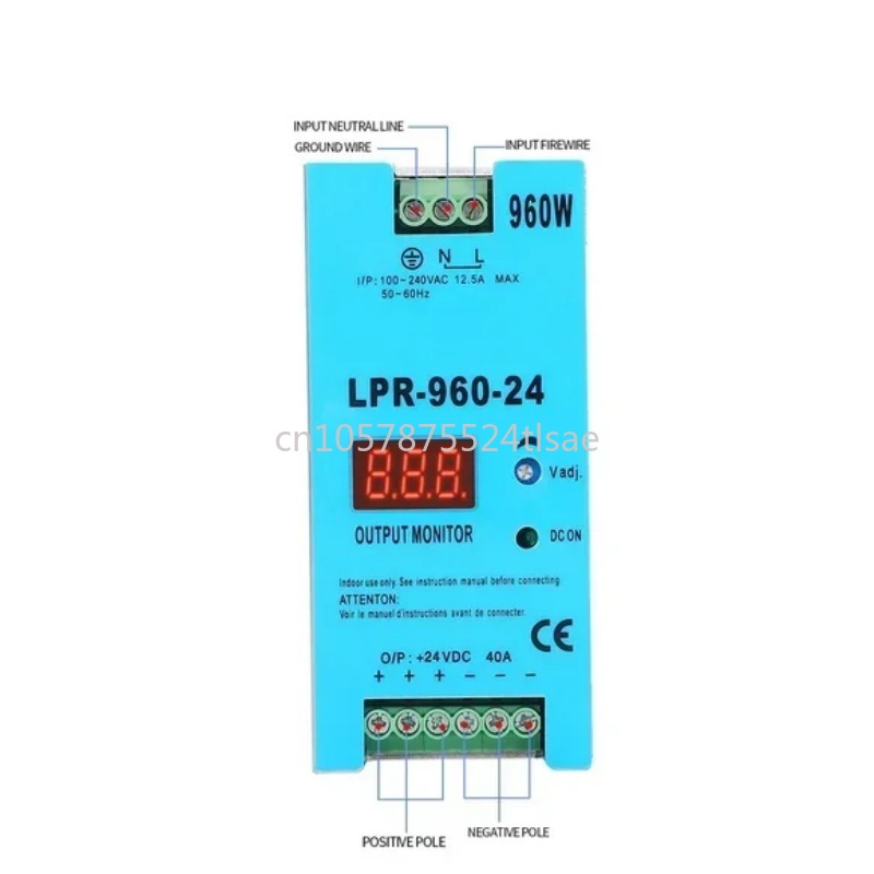 SMPS LPR-960-24: Single Output - đánh giá và giá Smps Power Supply