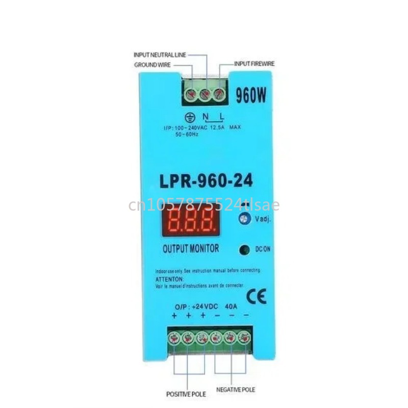 SMPS LPR-960-24: Single Output - đánh giá và giá Smps Power Supply