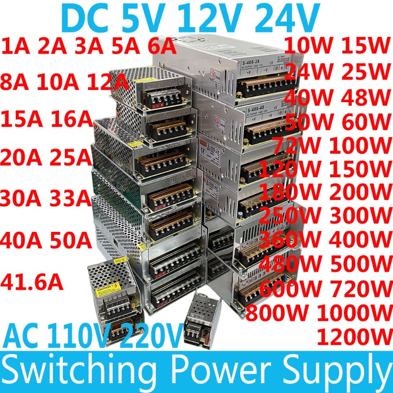 Switching Power Supply AC 110V - đánh giá và giá Smps Power Supply