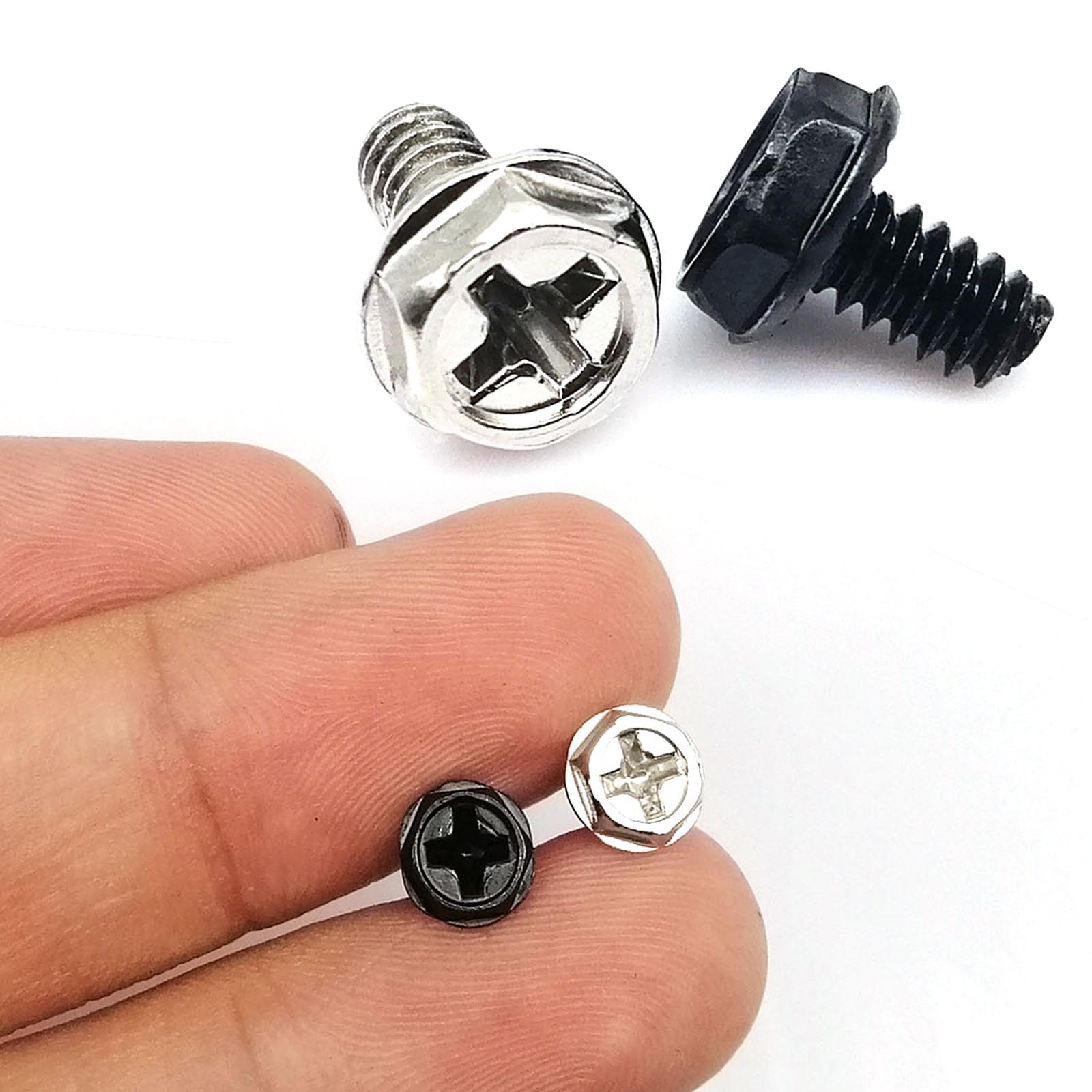 100pcs Black Silver 6#-32x5/6/ - đánh giá và giá Psu Computer