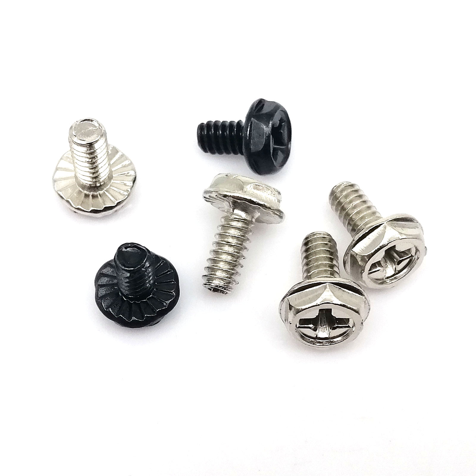 100pcs Black Silver 6#-32x5/6/ - đánh giá và giá Psu Computer