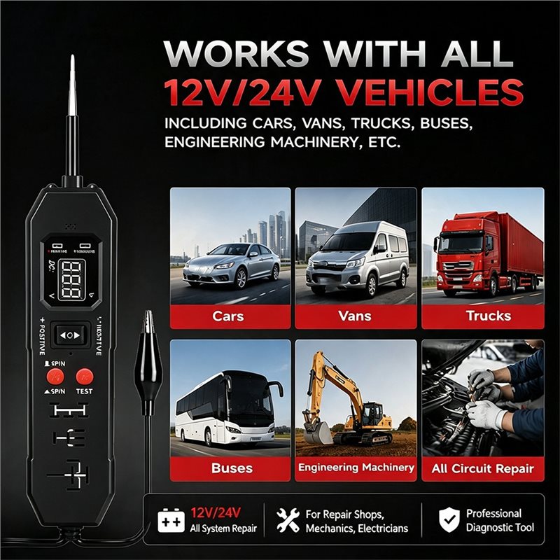 Diagnostics Tool For Vehicle E - đánh giá và giá Power Supply Tester