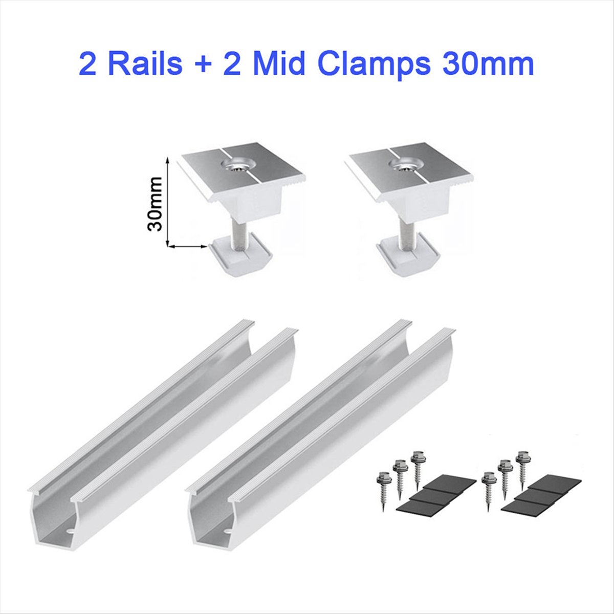 Solar Panel Mount Bracket Rail - đánh giá và giá Power Supply