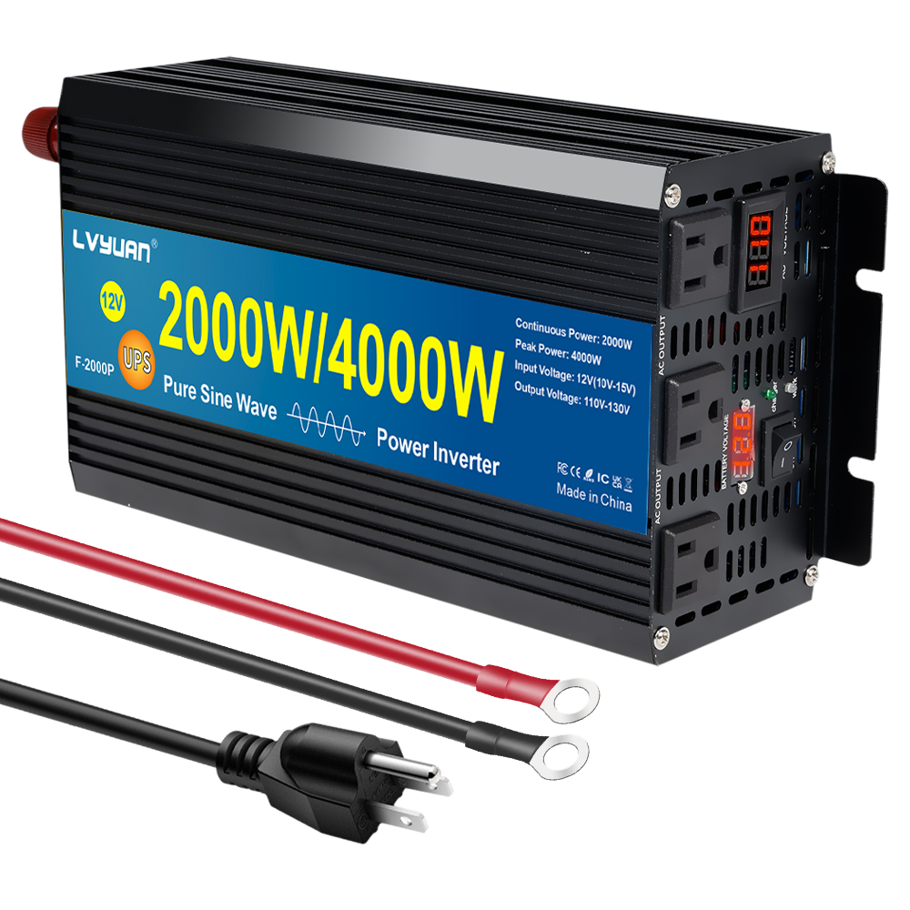 LVYUAN 1500W Inverter with UPS - đánh giá và giá Power Supply 12V