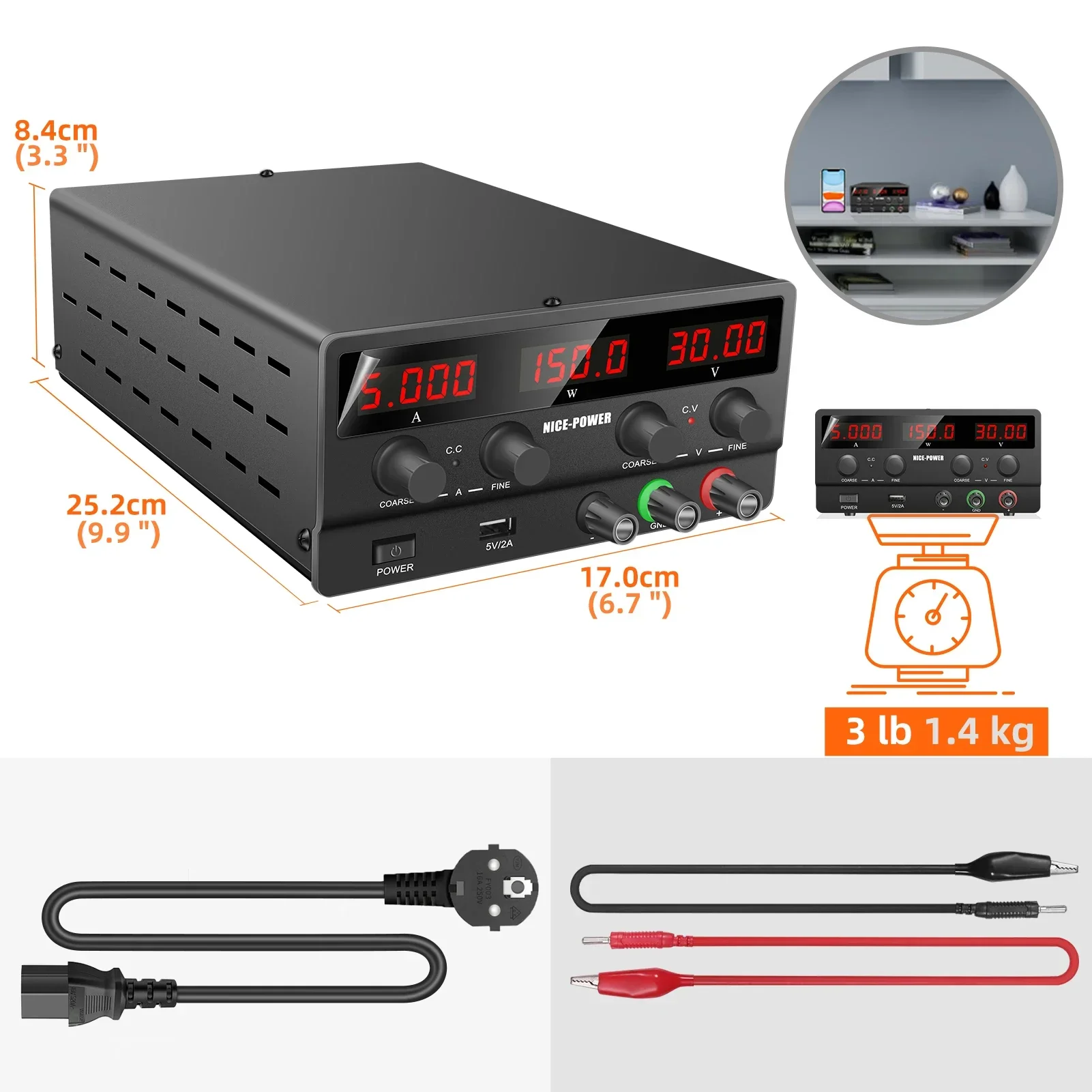 30V 5A 150W DC Power Supply NI - đánh giá và giá Smps Power Supply