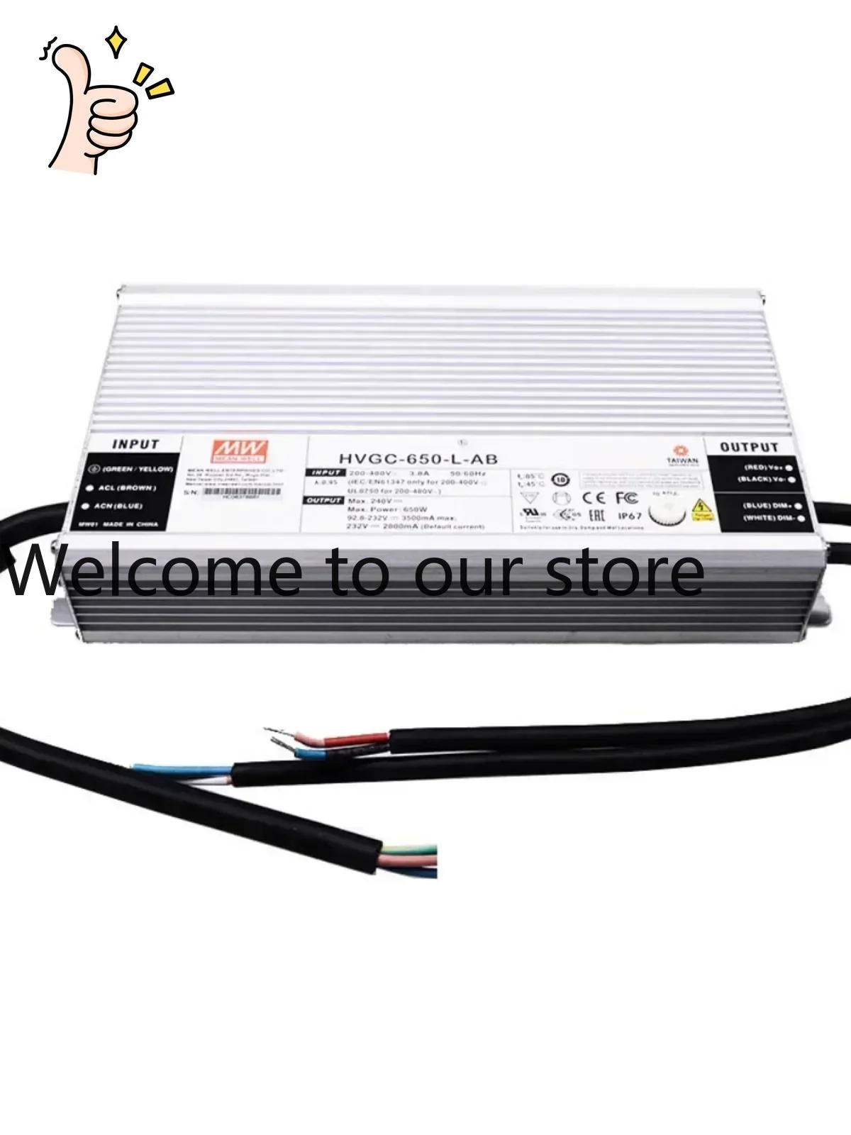 2025 Mingwei Power Supply HVGC - đánh giá và giá Power Supply 650W