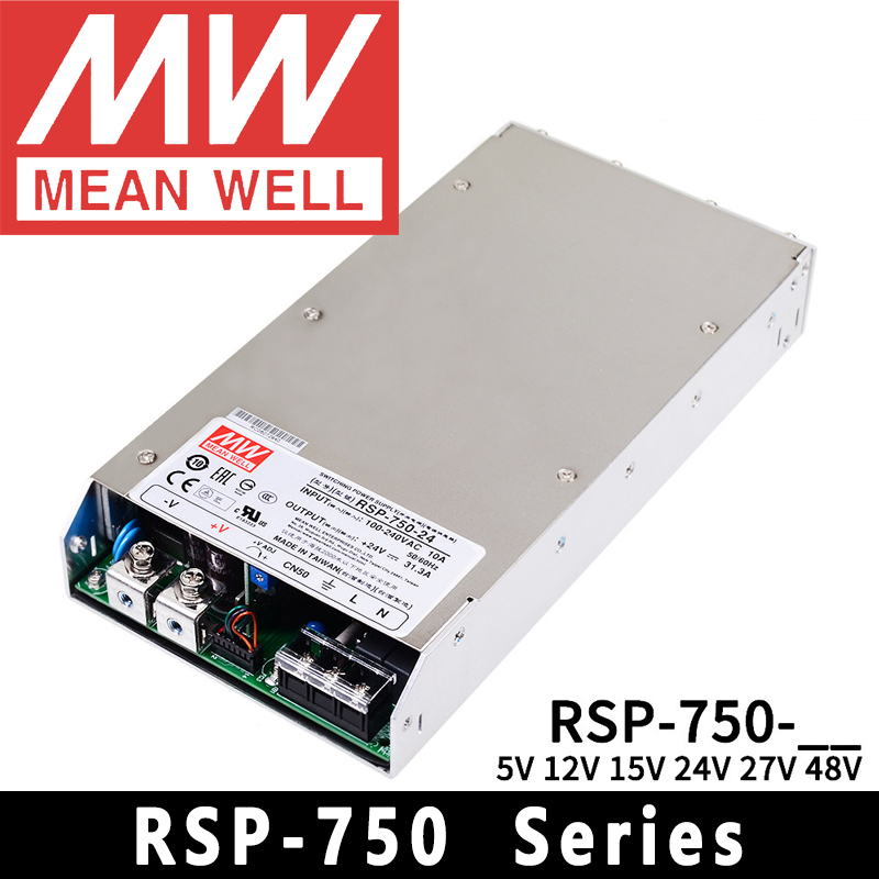 Mean Well RSP-750-5/12/15/24/2 - đánh giá và giá Power Supply 750W