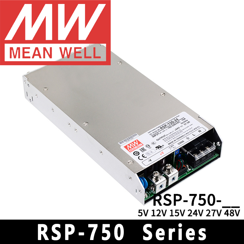 Mean Well RSP-750-5/12/15/24/2 - đánh giá và giá Power Supply 750W