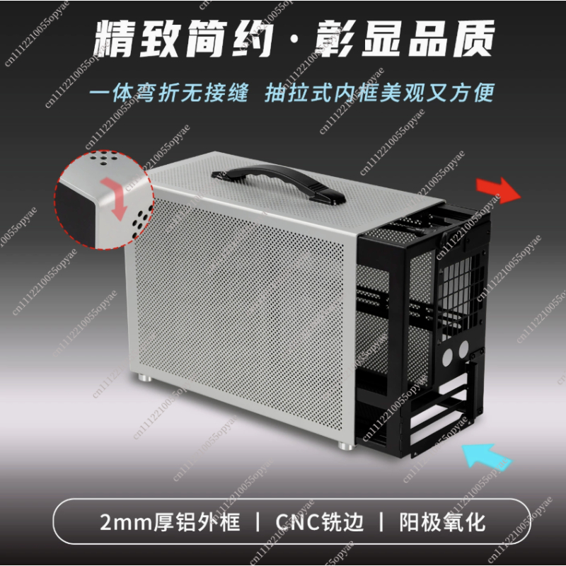 D3 Aluminum Mini PC Case 280 W - đánh giá và giá Pc Power Supply