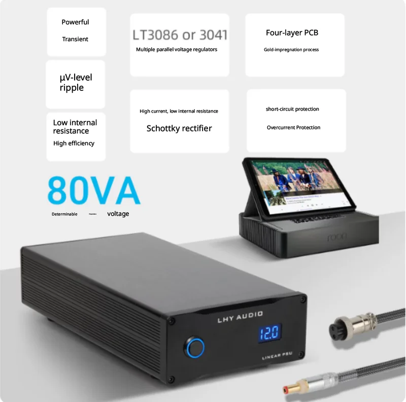 LHY 80W DC Linear Stabilized P - đánh giá và giá Power Supply 12V