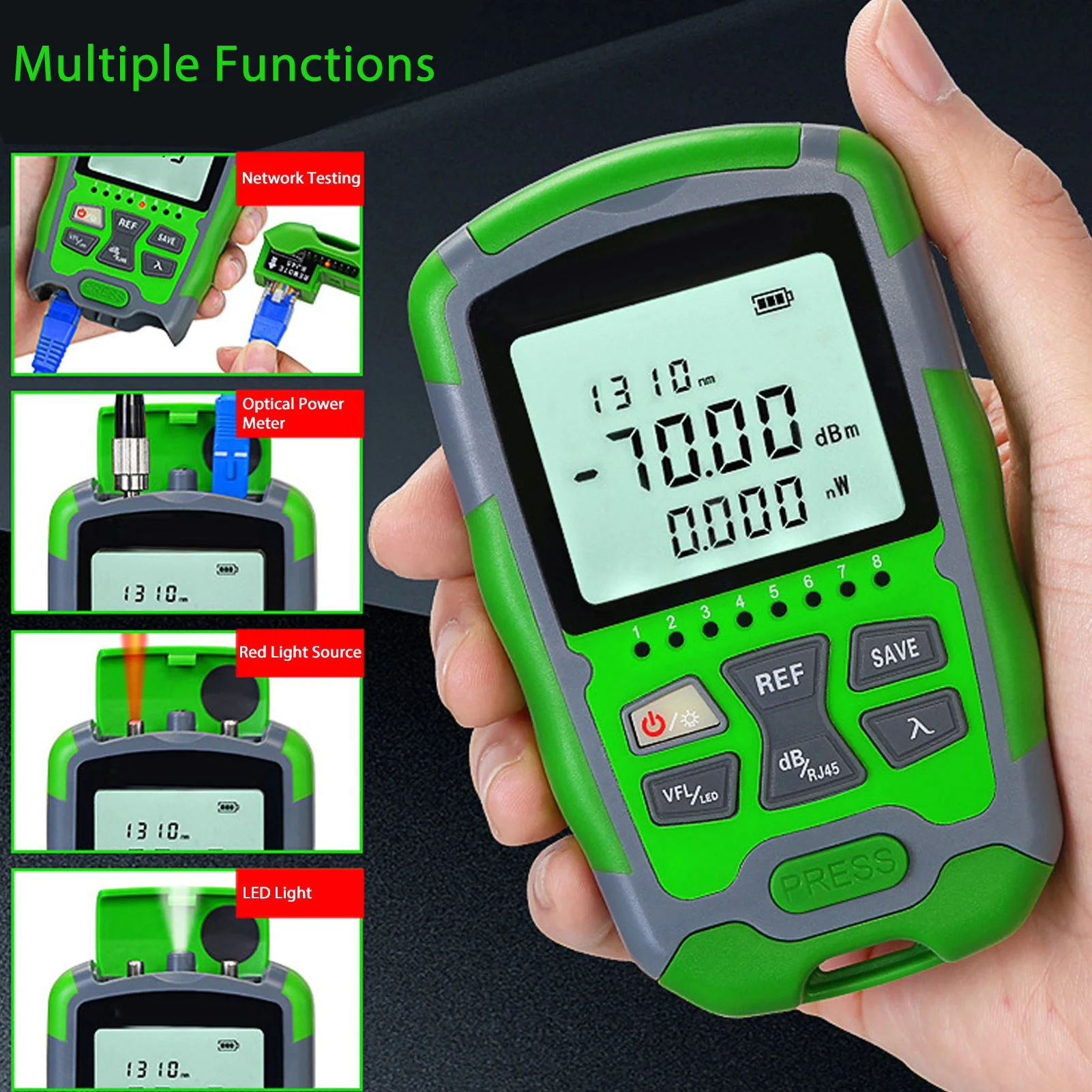 Red Light  Optic Cable Power T - đánh giá và giá Power Supply Tester
