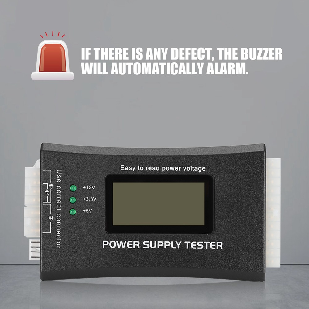 LCD Display ATX Power Supply T - đánh giá và giá Power Supply Tester