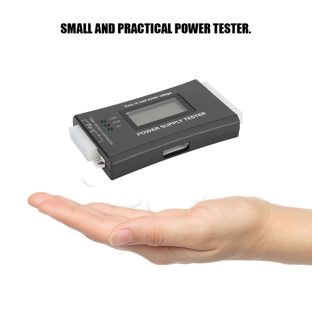 LCD Display ATX Power Supply T - đánh giá và giá Power Supply Tester