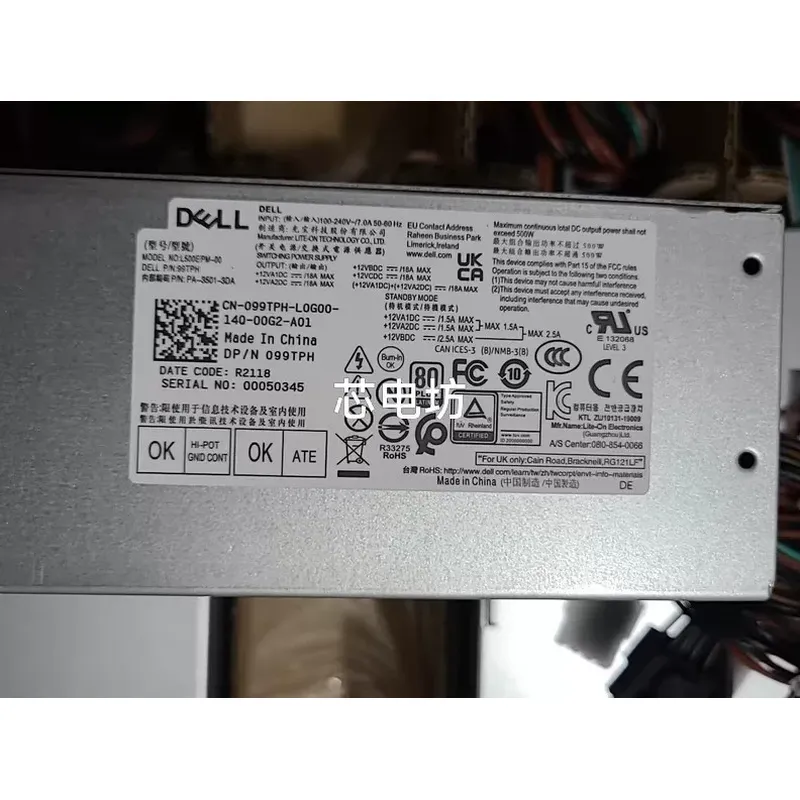 for Dell 600W 500W Power Suppl - đánh giá và giá Pc Power Supply