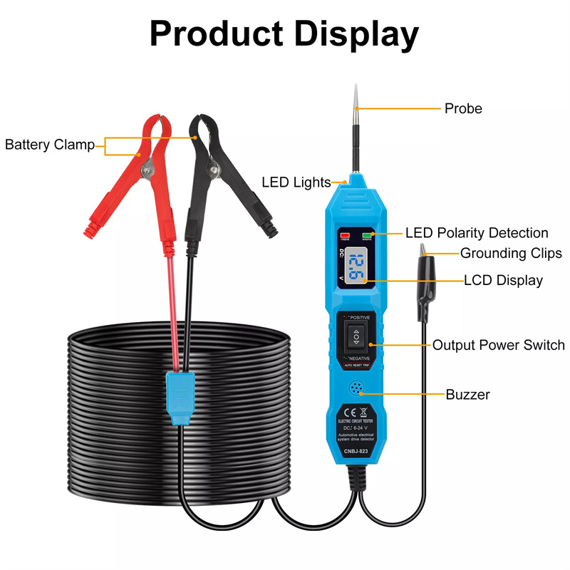 Fuse Tester LCD Circuit Tester - đánh giá và giá Power Supply Tester