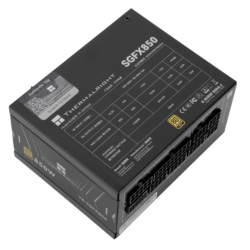 Thermalright SGFX850 Gold Full - đánh giá và giá Server Power Supply