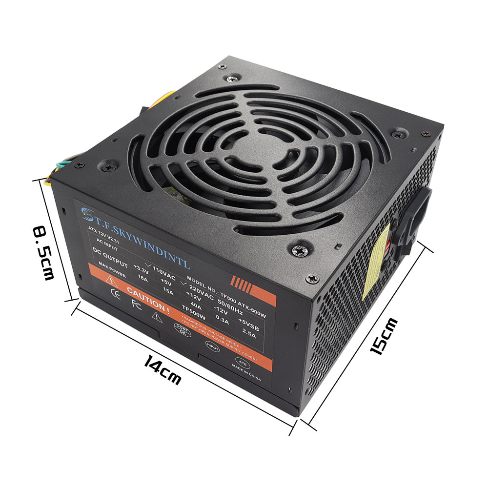Cheap 500W Black ATX Desktop G - đánh giá và giá Power Supply 750W