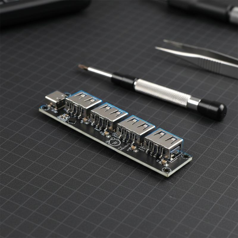 USB 2.0 Hub 4 Port Adapter CH3 - đánh giá và giá Modular Power Supply