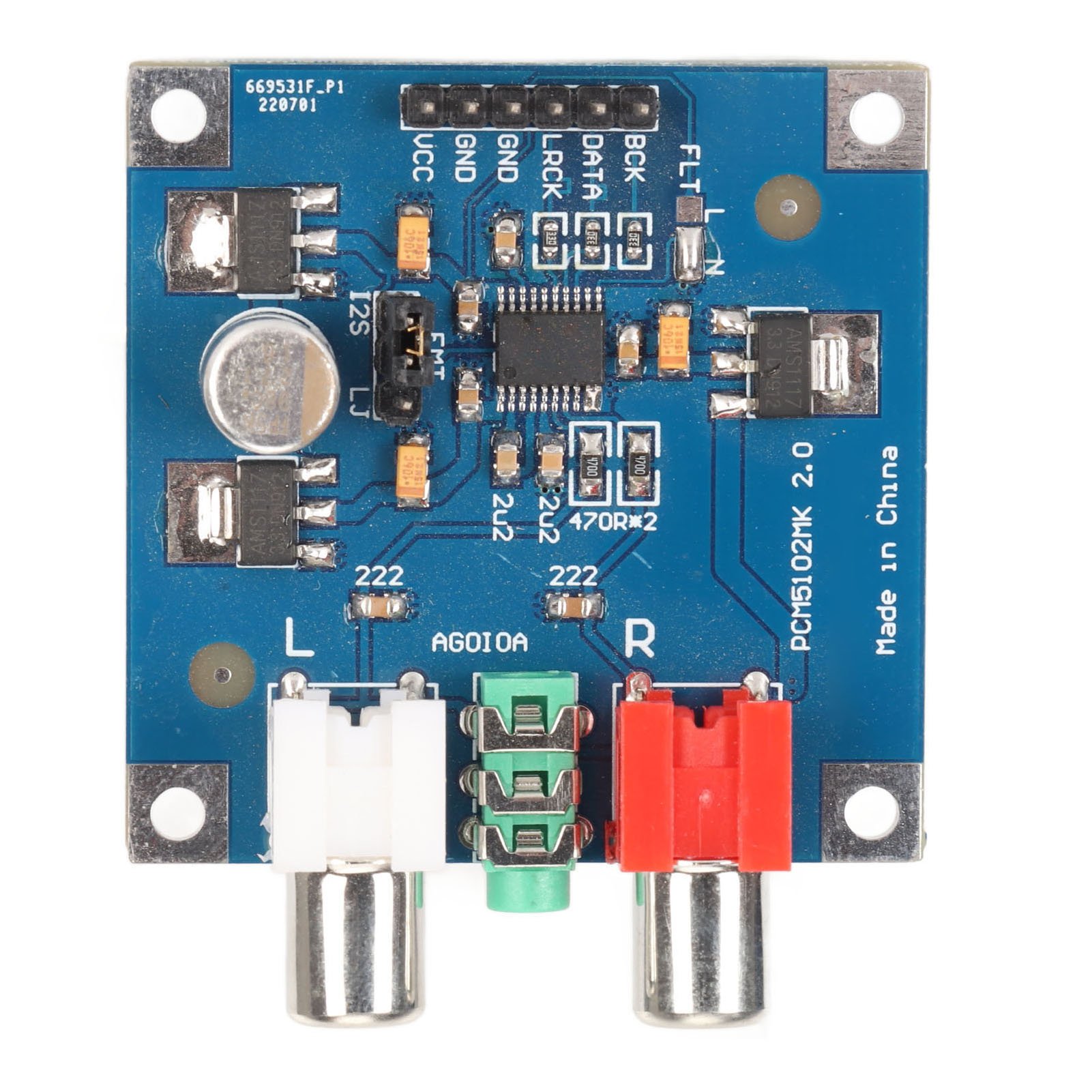 DAC Decoder Board I2S Input 32 - đánh giá và giá Modular Power Supply
