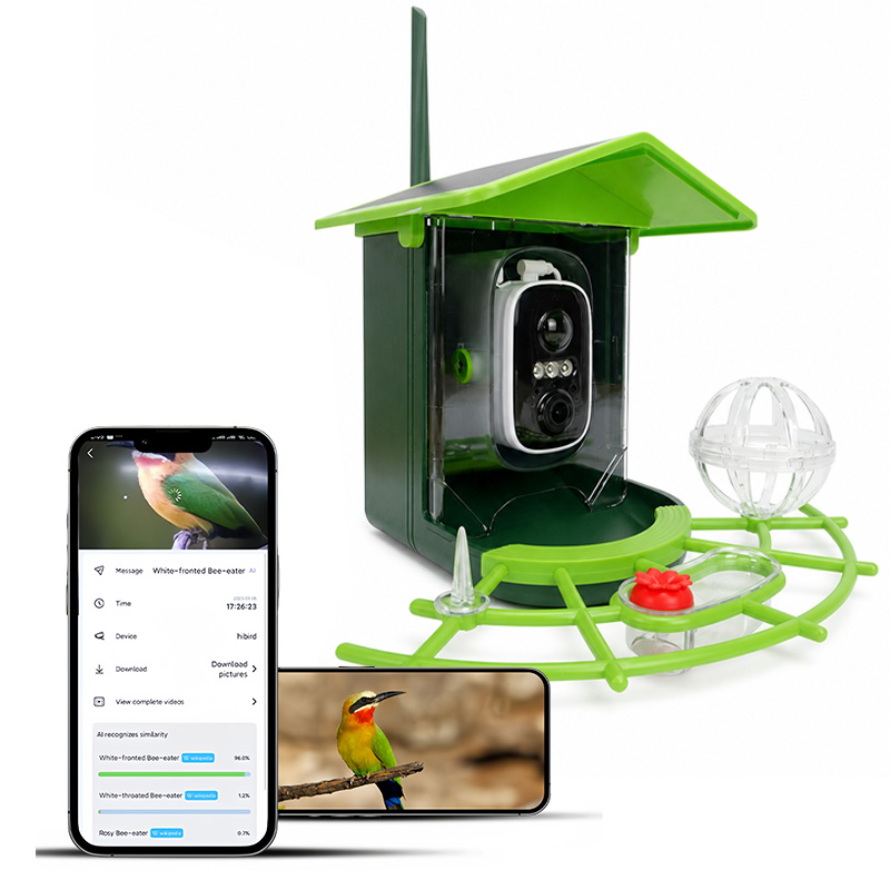 Camera Solar Bird Feeder D3-A1 - đánh giá và giá Power Supply