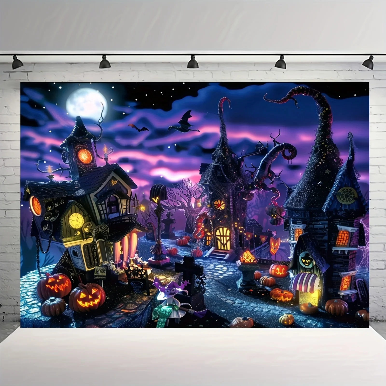 1 pc of 2D flat Halloween them - đánh giá và giá Pc Power Supply