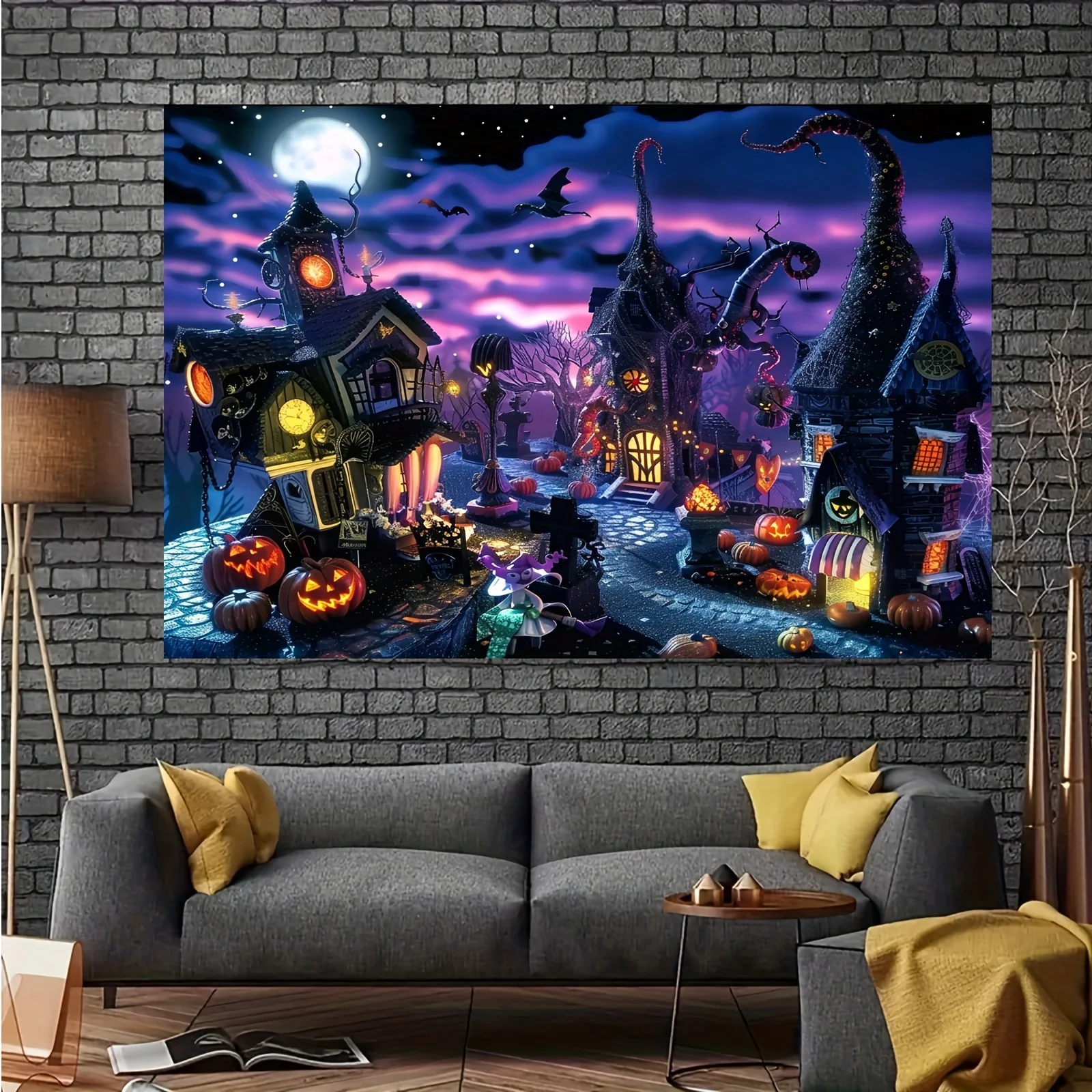 1 pc of 2D flat Halloween them - đánh giá và giá Pc Power Supply