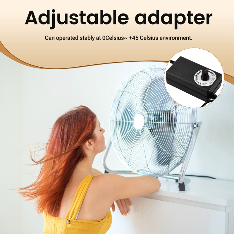 AC to DC Adapter 12V 2A Adjust - đánh giá và giá Power Supply 12V