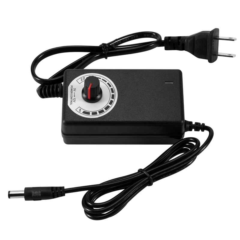 AC to DC Adapter 12V 2A Adjust - đánh giá và giá Power Supply 12V