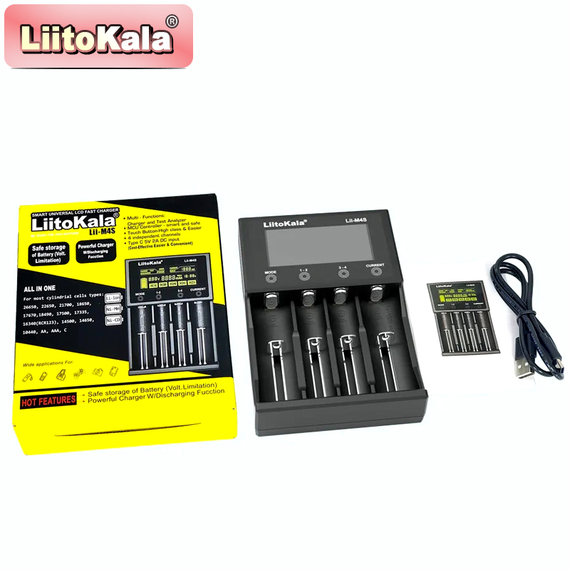 LiitoKala Lii-M4S Touch Charge - đánh giá và giá Power Supply Tester